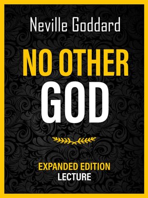 cover image of No Other God--Expanded Edition Lecture